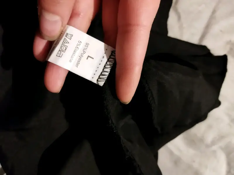 Camisón negro de encaje para mujer - 3