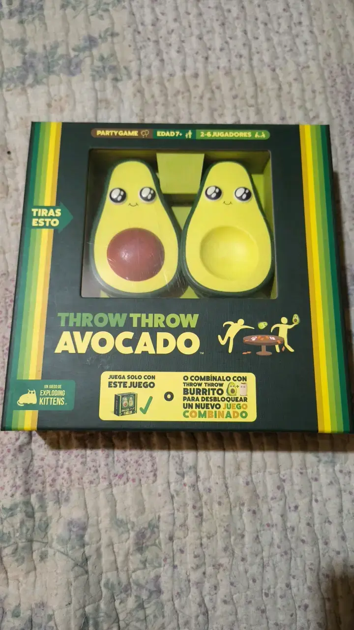 Juego de mesa Throw Throw Avocado para fiestas - 1