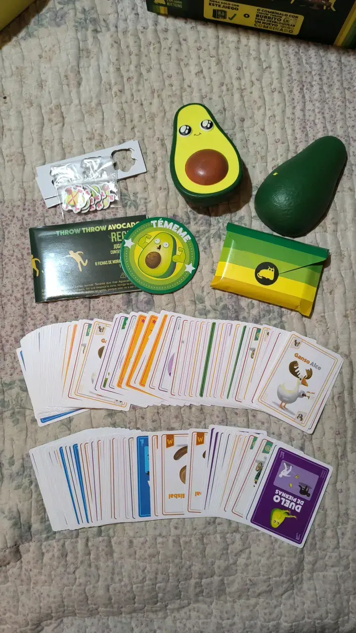 Juego de mesa Throw Throw Avocado para fiestas - 3