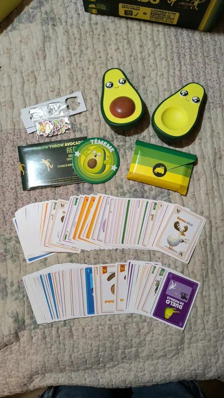 Juego de mesa Throw Throw Avocado para fiestas - 4