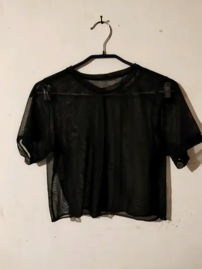 Polera Transparente Negra - miniatura 1