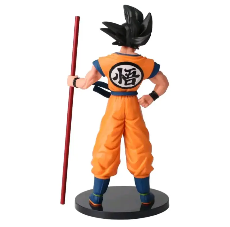 Figura de acción Goku Dragon Ball con bastón - 3