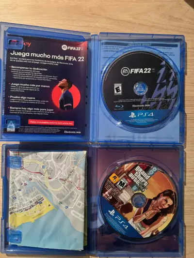 Juegos PS4 Grand Theft Auto V y FIFA 22 - miniatura 2
