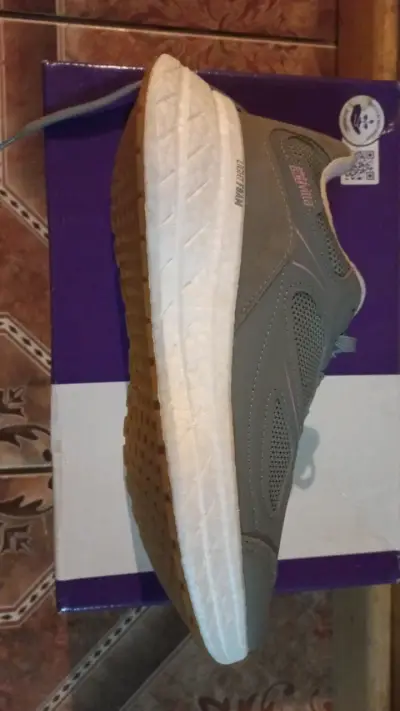 Zapatillas deportivas grises Actvitta para mujer - miniatura 4