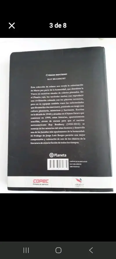 Libro Crónicas Marcianas de Ray Bradbury - miniatura 3
