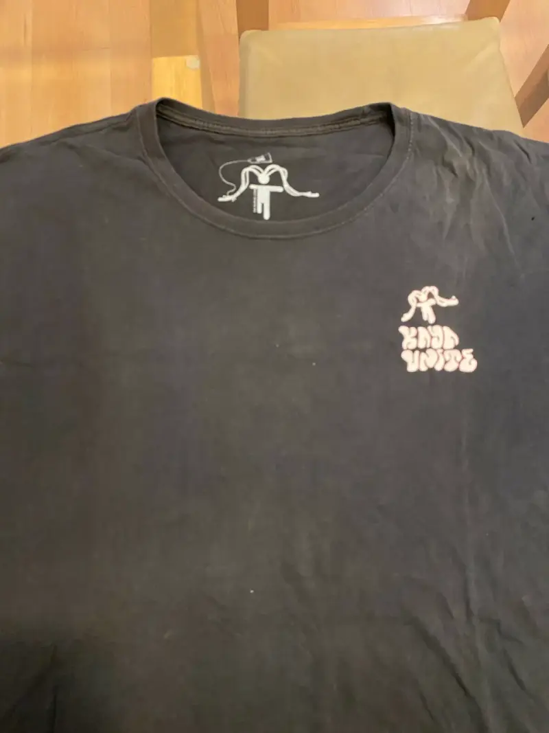 Polera negra de algodón Kaya Unite - 1