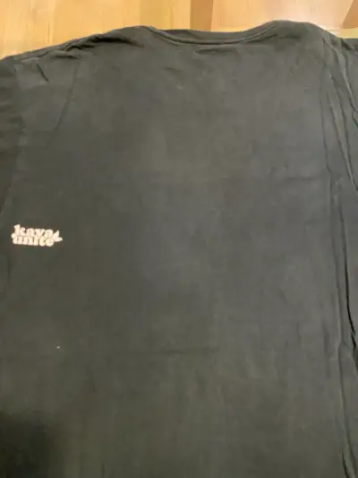 Polera negra de algodón Kaya Unite - miniatura 2
