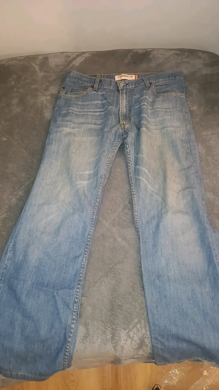 Jeans Levi's Straight Fit Azul Claro talla 46 cl - 1