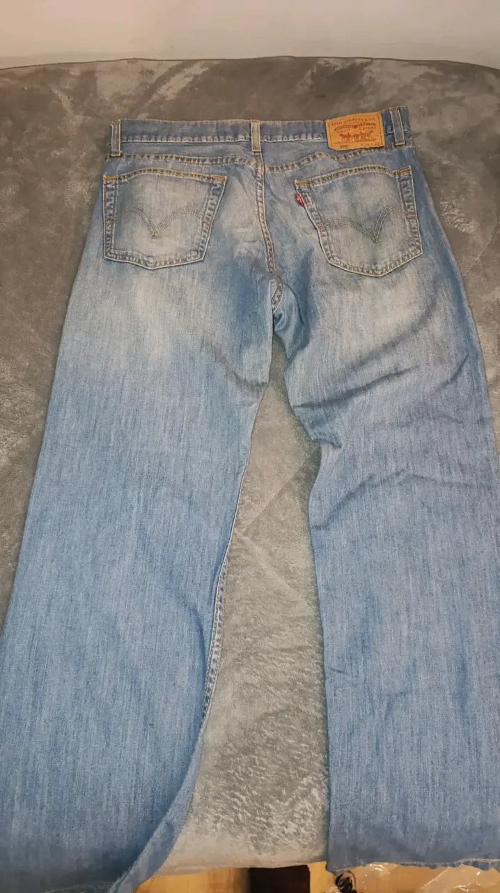 Jeans Levi's Straight Fit Azul Claro talla 46 cl - 2