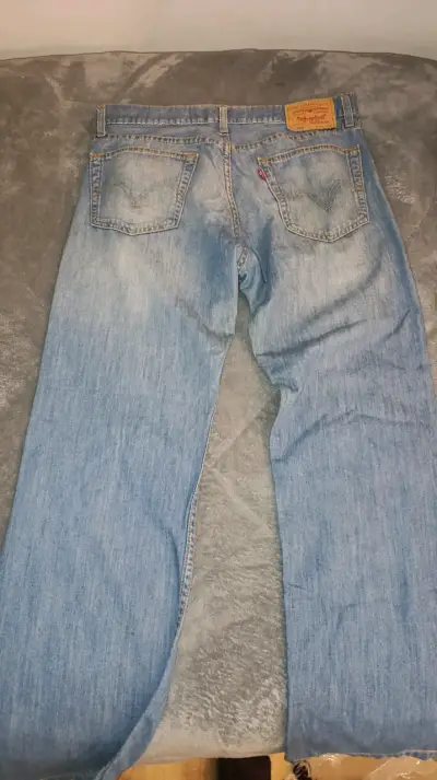 Jeans Levi's Straight Fit Azul Claro talla 46 cl - miniatura 2