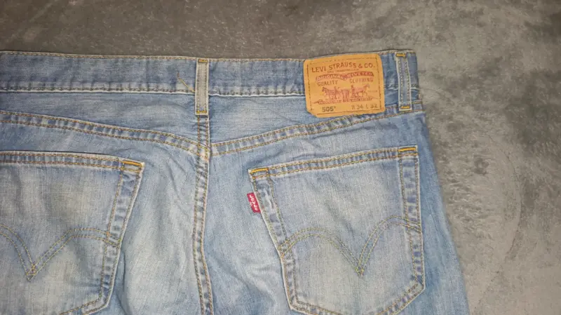 Jeans Levi's Straight Fit Azul Claro talla 46 cl - 3