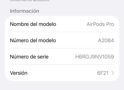 Apple AirPods Pro ORIGINAL con estuche de carga - miniatura 4