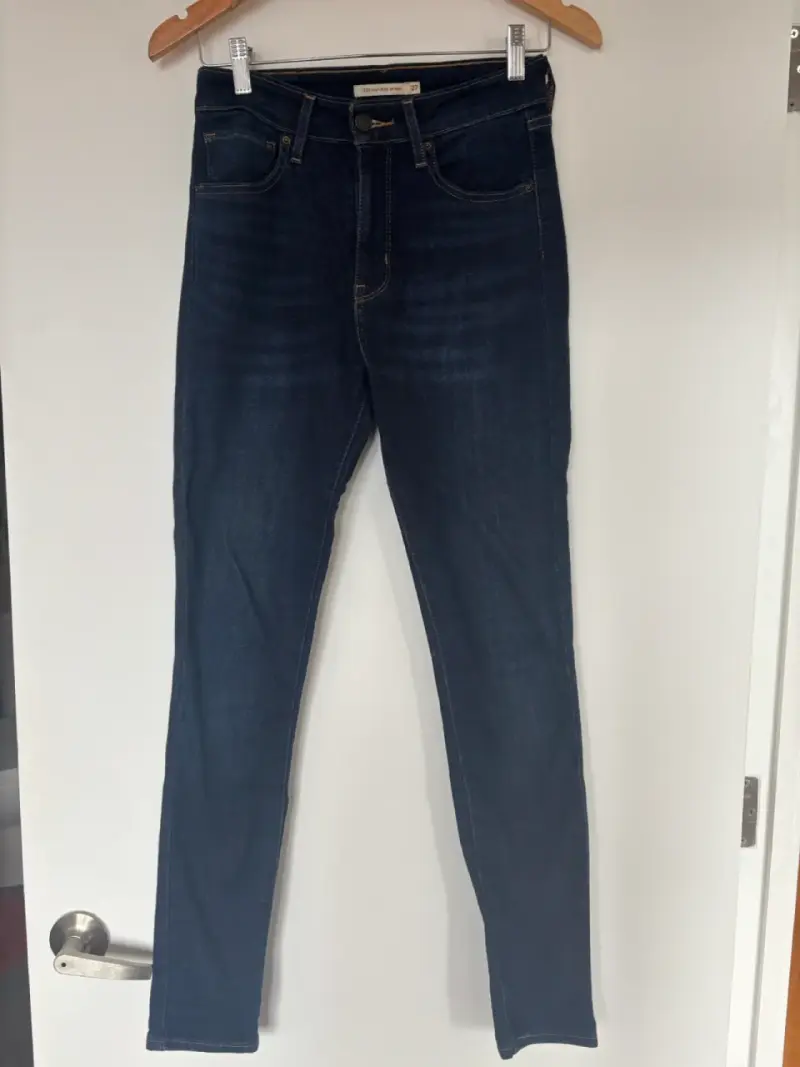 Jeans ajustados Levi's azul oscuro - 2