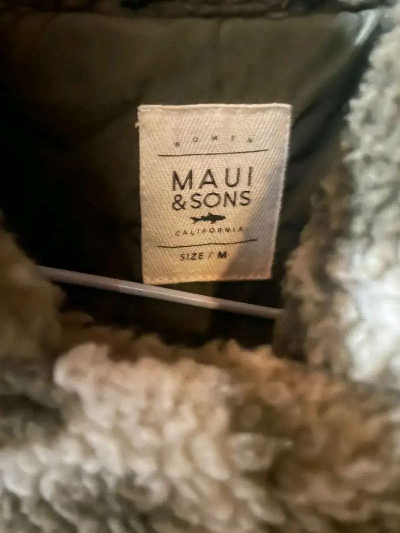 Chaqueta de felpa camuflada Maui & Sons para mujer - 2
