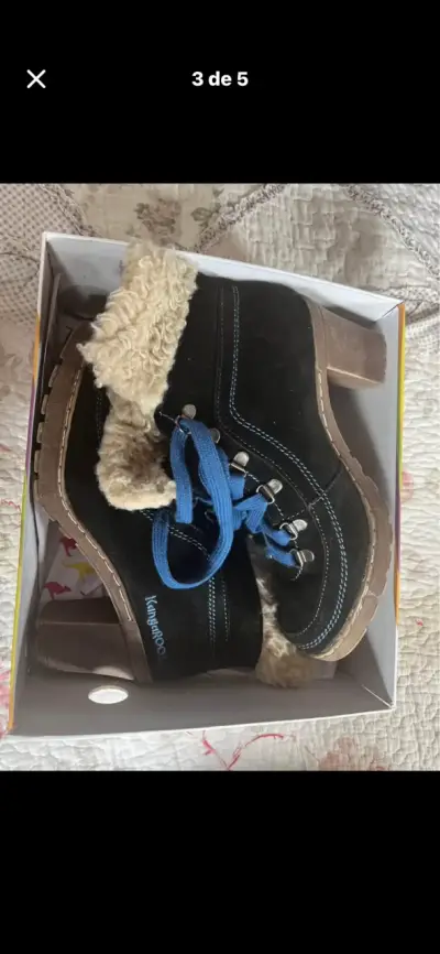 Botines de invierno Kangaroos con forro de lana - miniatura 2