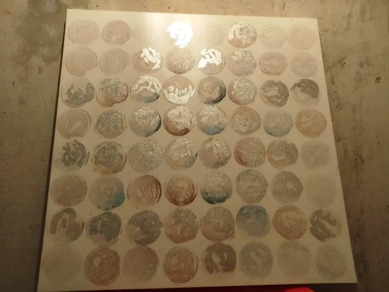 Azulejo decorativo con diseño circular - 3