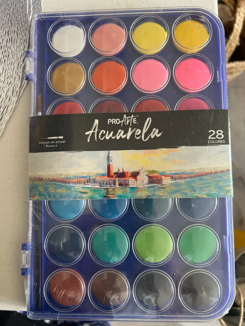 Set de Acuarelas ProArte 28 Colores - 1