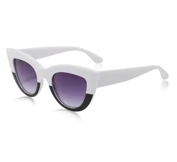 Gafas de sol blancas estilo cat eye - 5