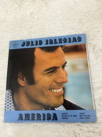 Vinilo Julio Iglesias América Álbum Clásico - miniatura 1