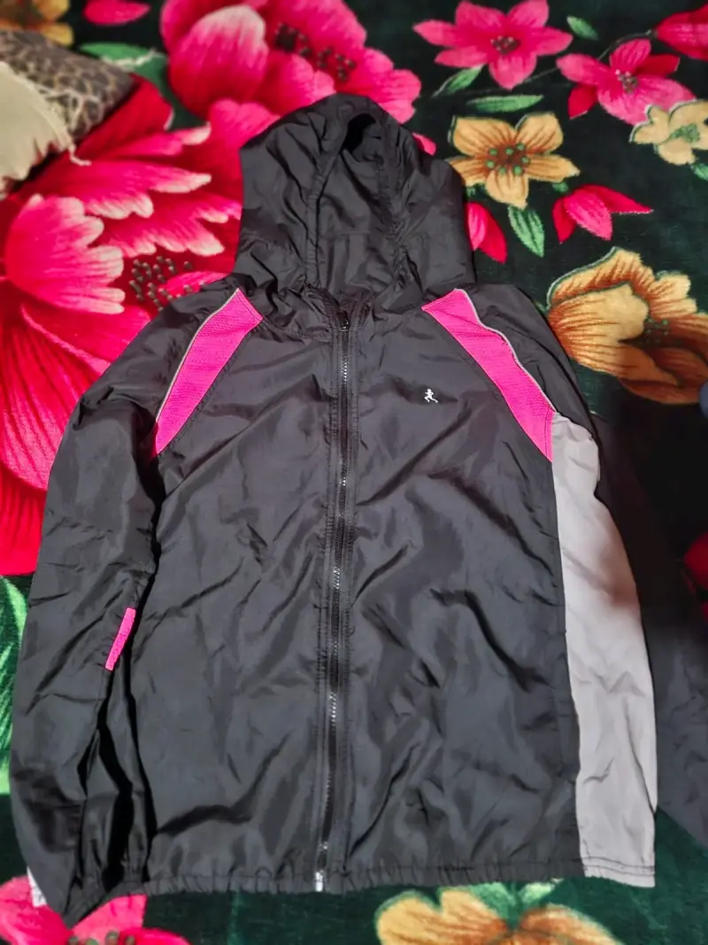 Chaqueta de lana negra para invierno - 5