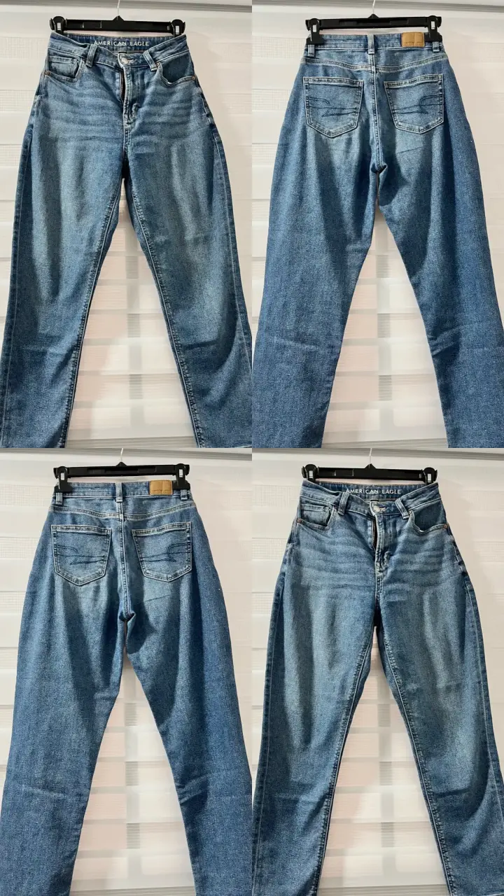 Jeans American Eagle y Zara - 2