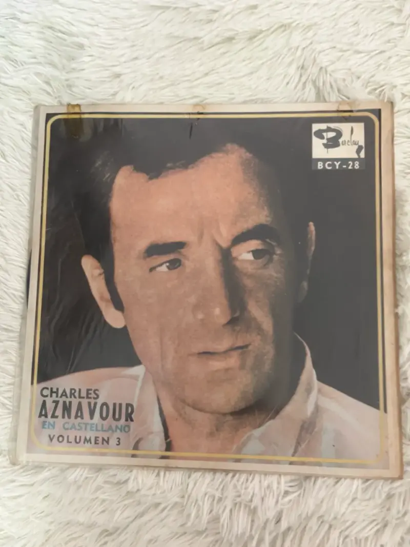 Vinilo Charles Aznavour Volumen 3 en Castellano