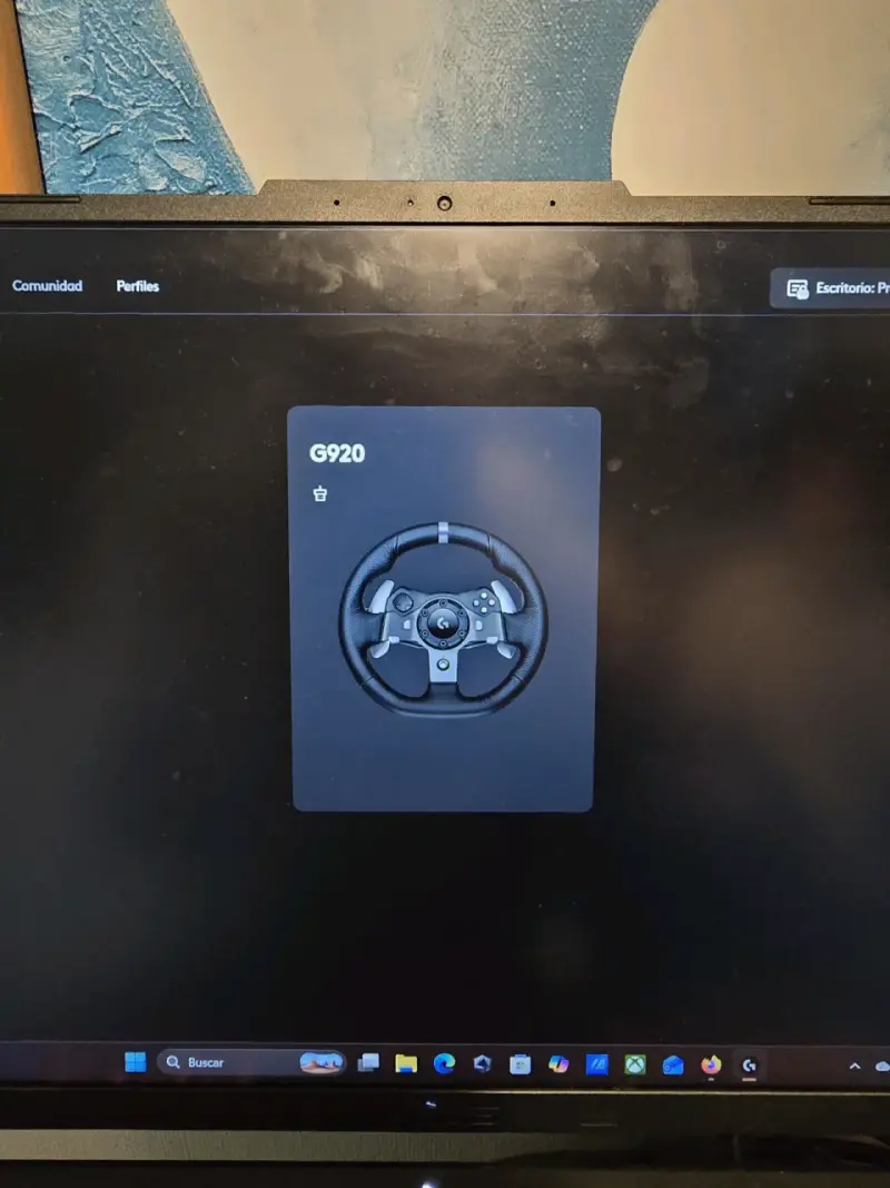 Volante de carreras Logitech G920 - 5