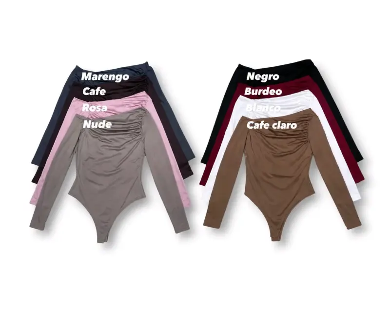 Body de un hombro en varios colores - 3