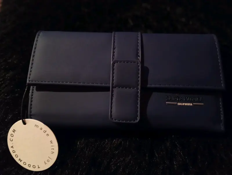 Cartera de mano azul Santa Monica California - 1