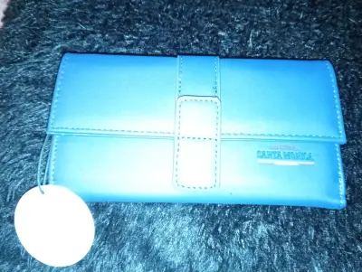 Cartera de mano azul Santa Monica California - miniatura 2
