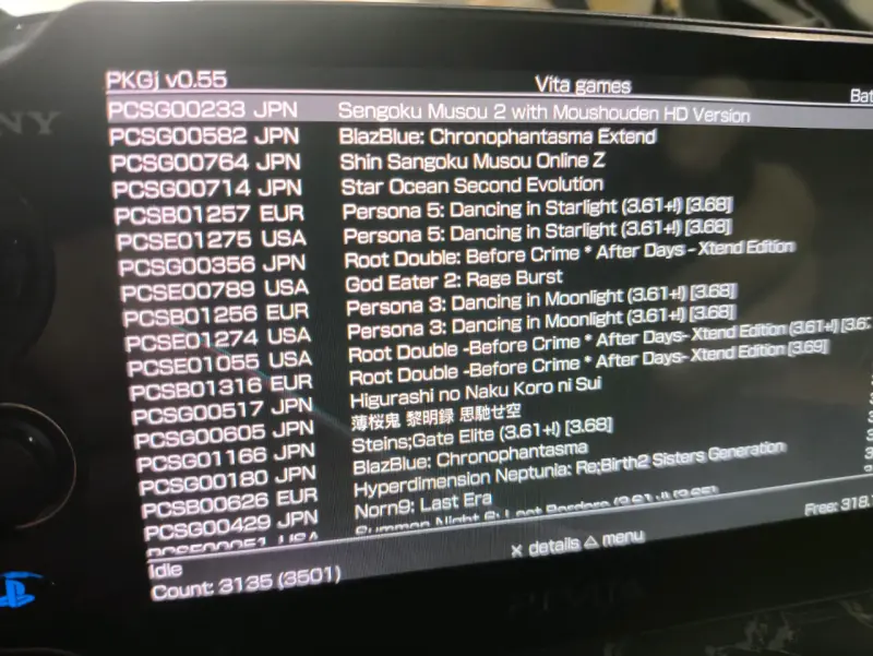 Consola PS Vita con juegos y desbloqueada - 5