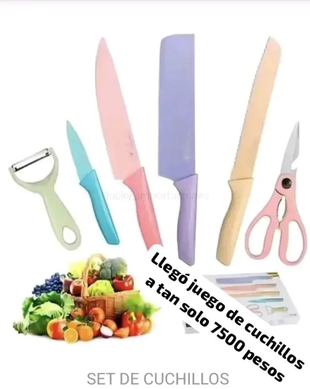 Tabla de picar de bambú con utensilios de cocina - 4