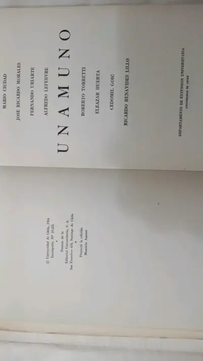Libro antiguo de Unamuno con manuscritos - miniatura 4