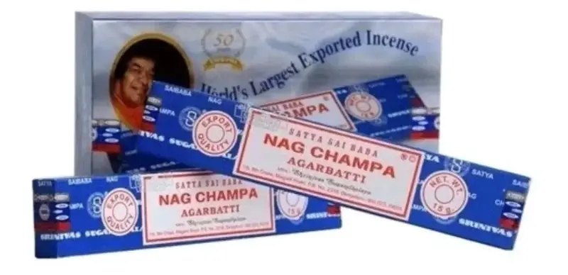 Incienso Satya Sai Baba Nag Champa 15g