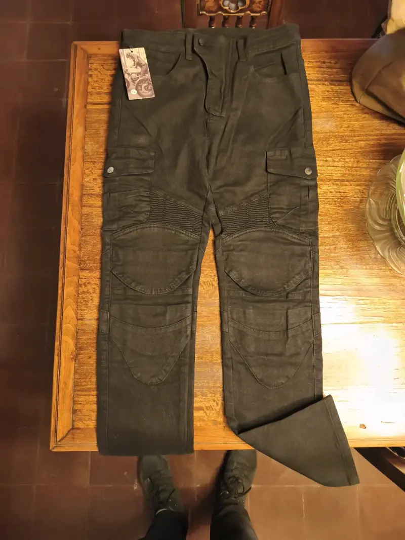 Pantalones de moto con protección - 1