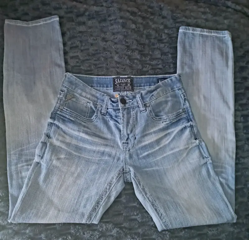 Jeans Salvage azul claro - 1