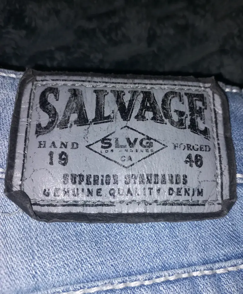 Jeans Salvage azul claro - 4