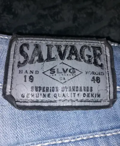 Jeans Salvage azul claro - miniatura 4