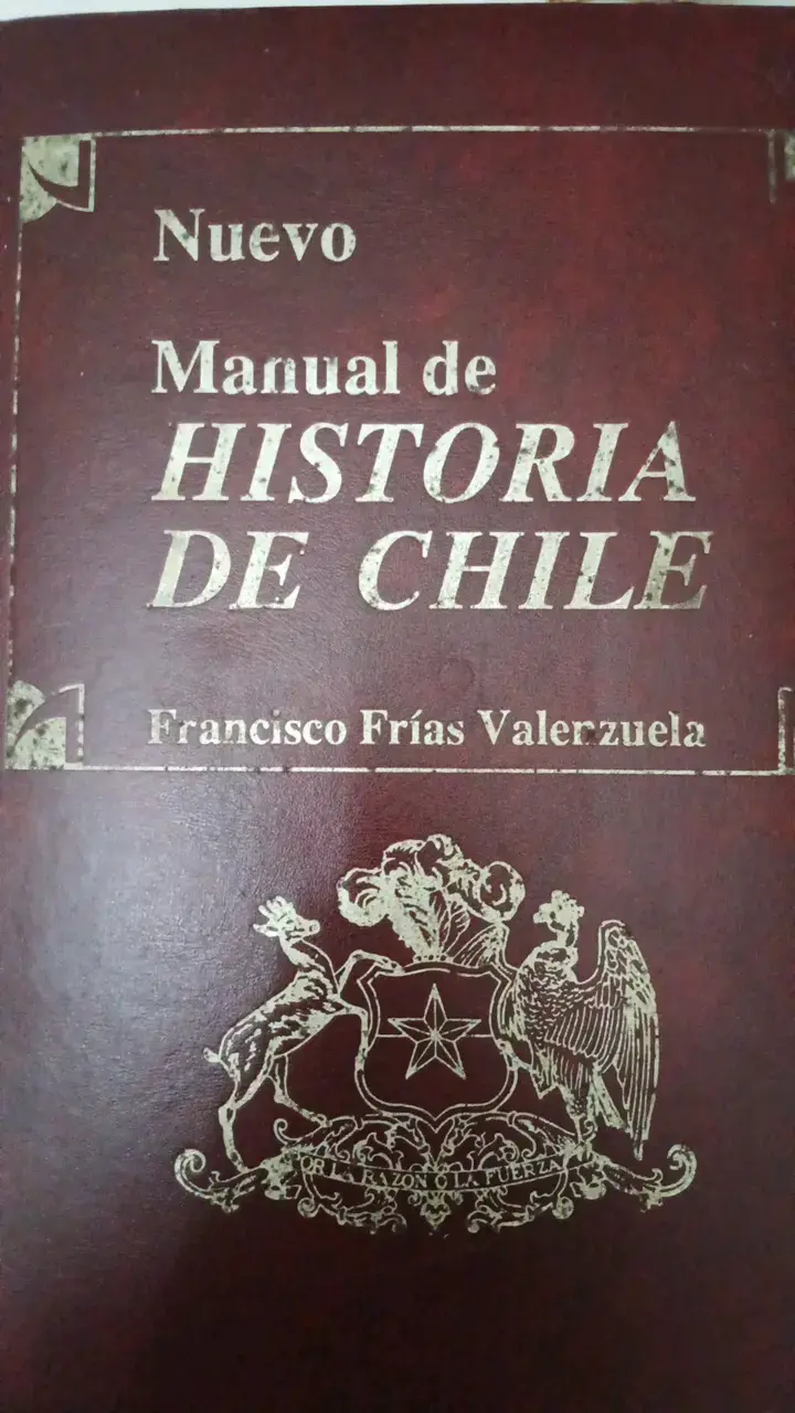 Manual de Historia de Chile por Francisco Frías - 1
