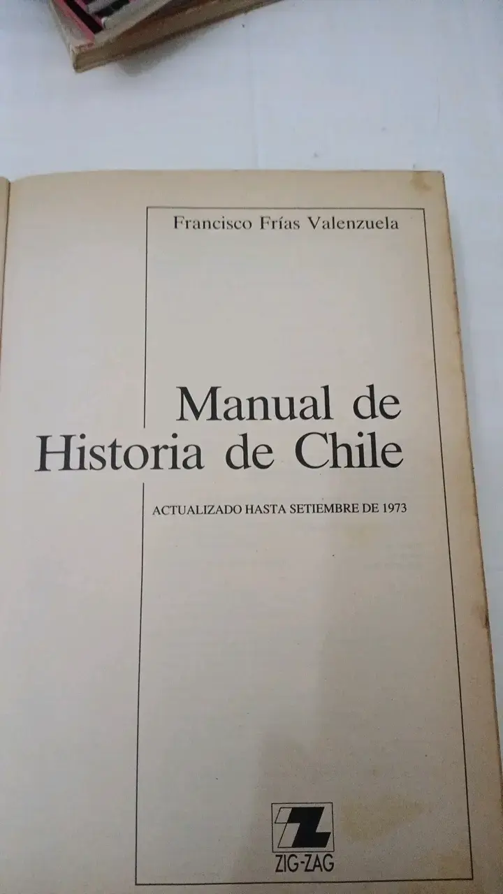 Manual de Historia de Chile por Francisco Frías - 5