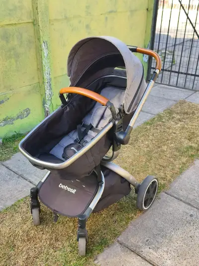 Coche de bebé Bebesit con silla y base - miniatura 2