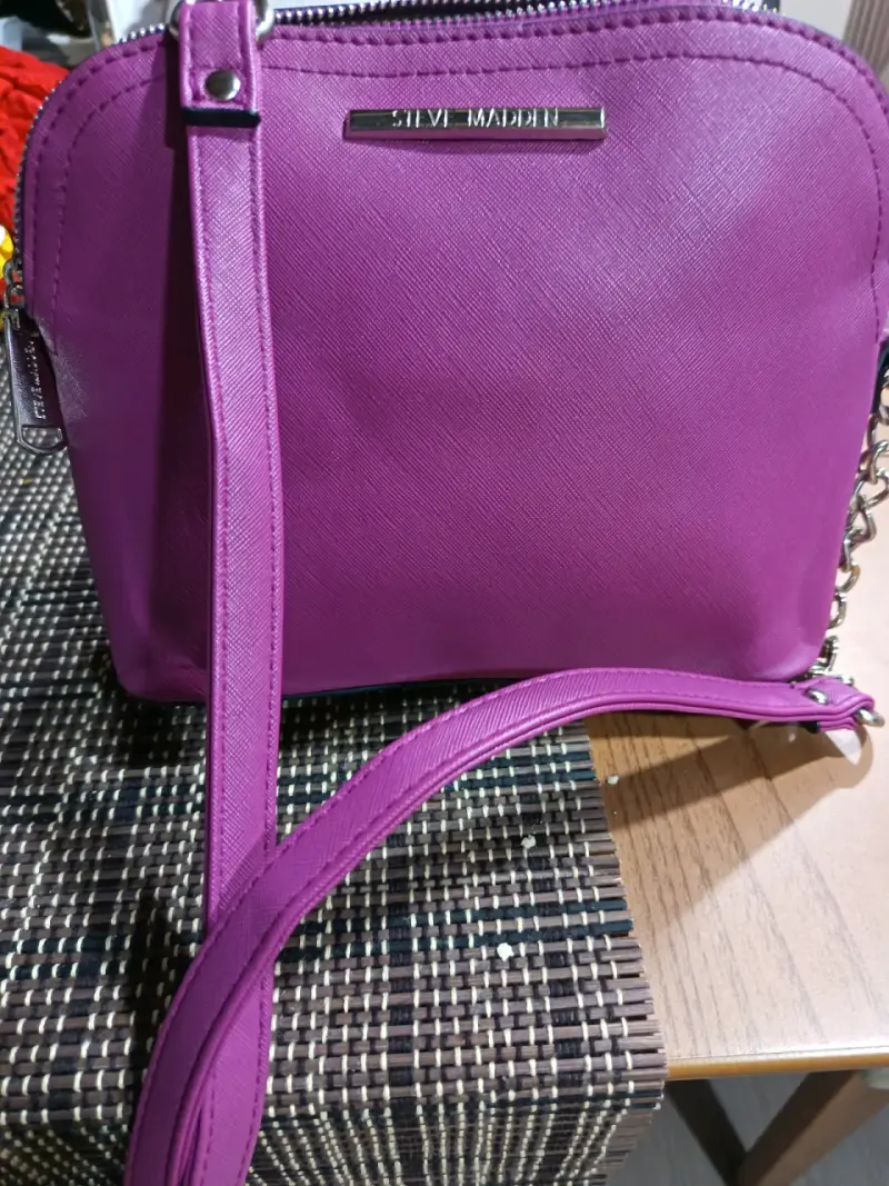 Cartera Steve Madden fucsia  con Cadena - 2