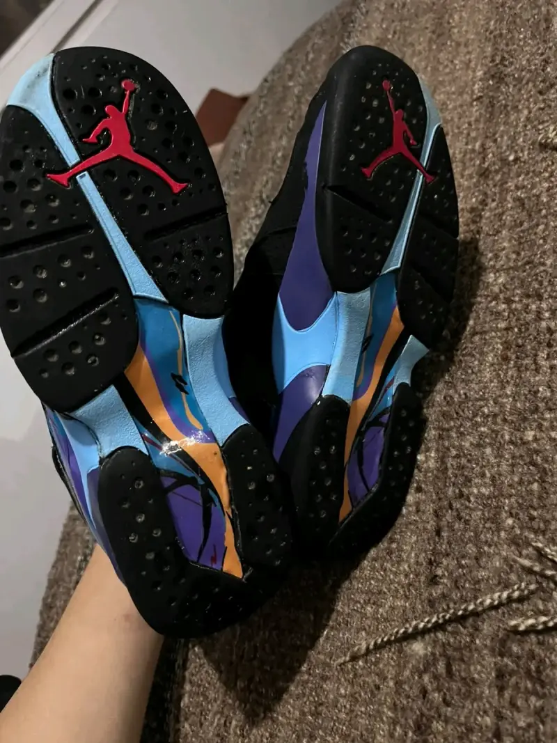 Zapatillas deportivas negras Air Jordan retro 8 - 2
