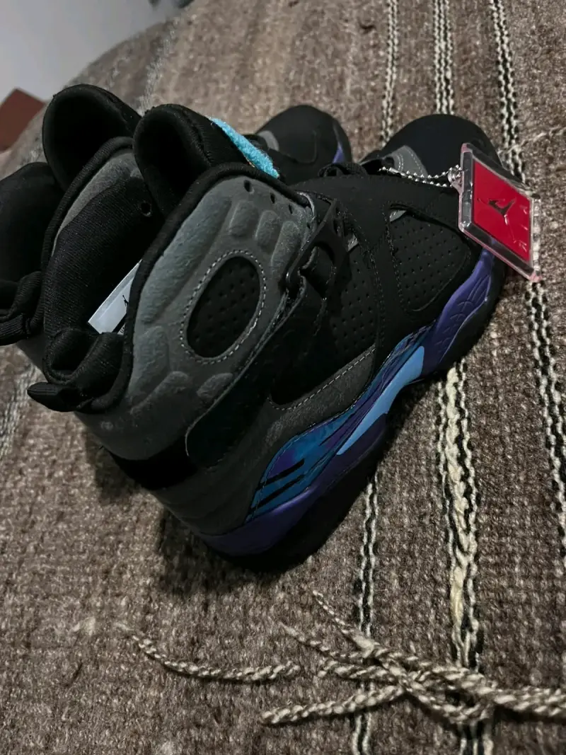 Zapatillas deportivas negras Air Jordan retro 8 - 3