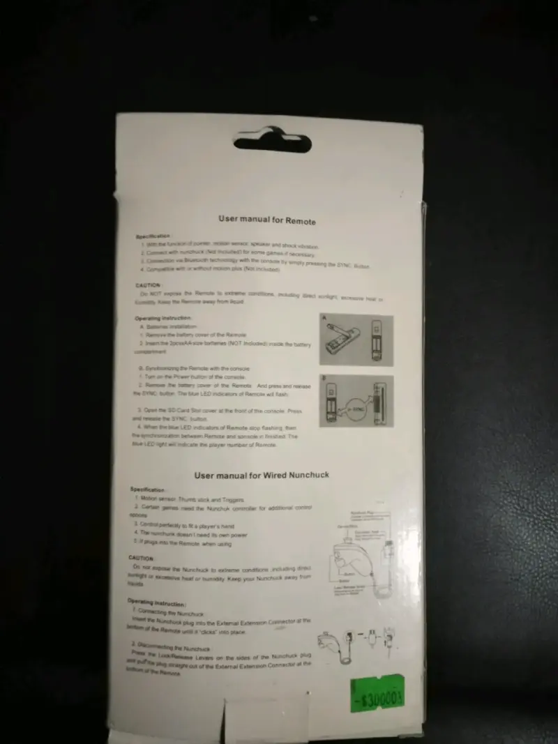 Control Wii con Nunchuck (Wii Motion incluído) - 2