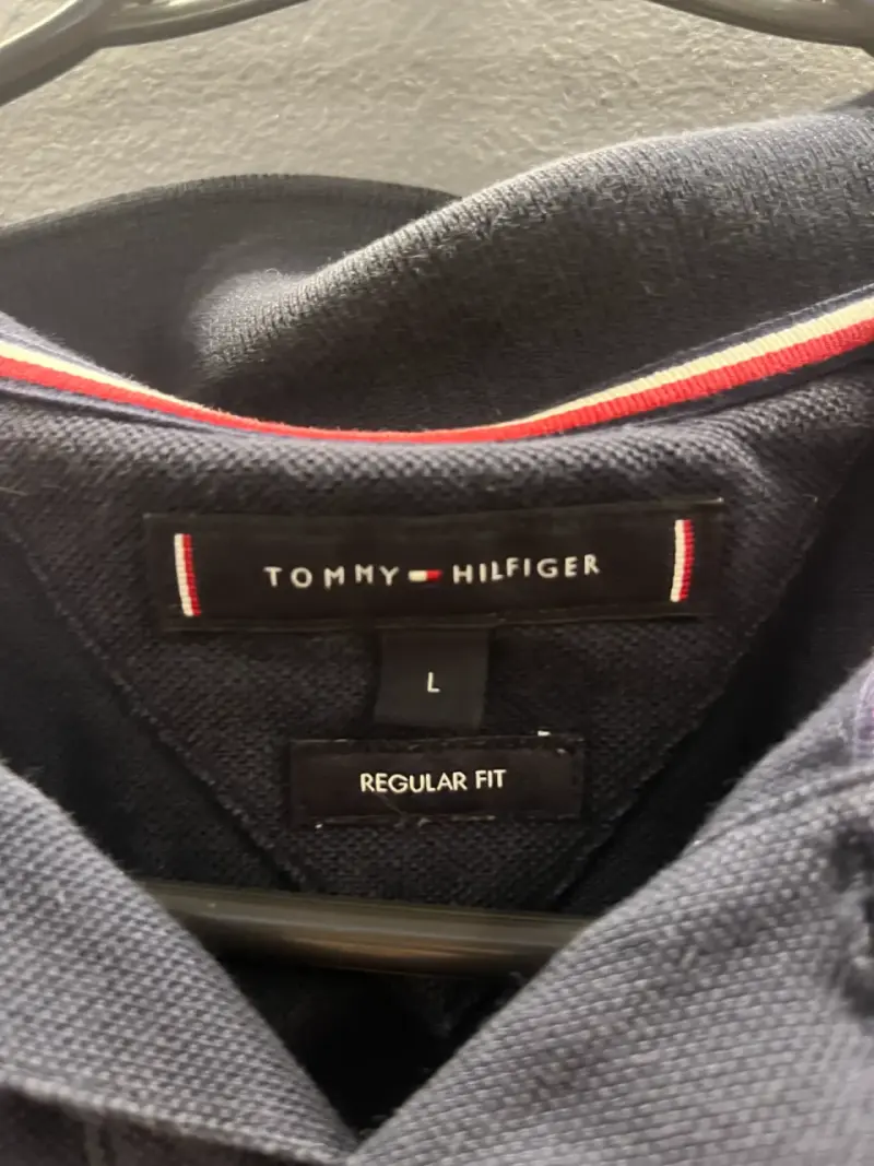 Polera Polo Negra Tommy Hilfiger Regular Fit - 2