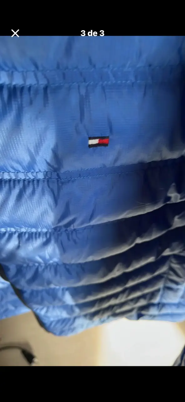 Chaqueta acolchada azul Tommy Hilfiger para hombre - 3