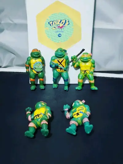 Figuras de acción Tortugas Ninja Pepsi año 91 - miniatura 1