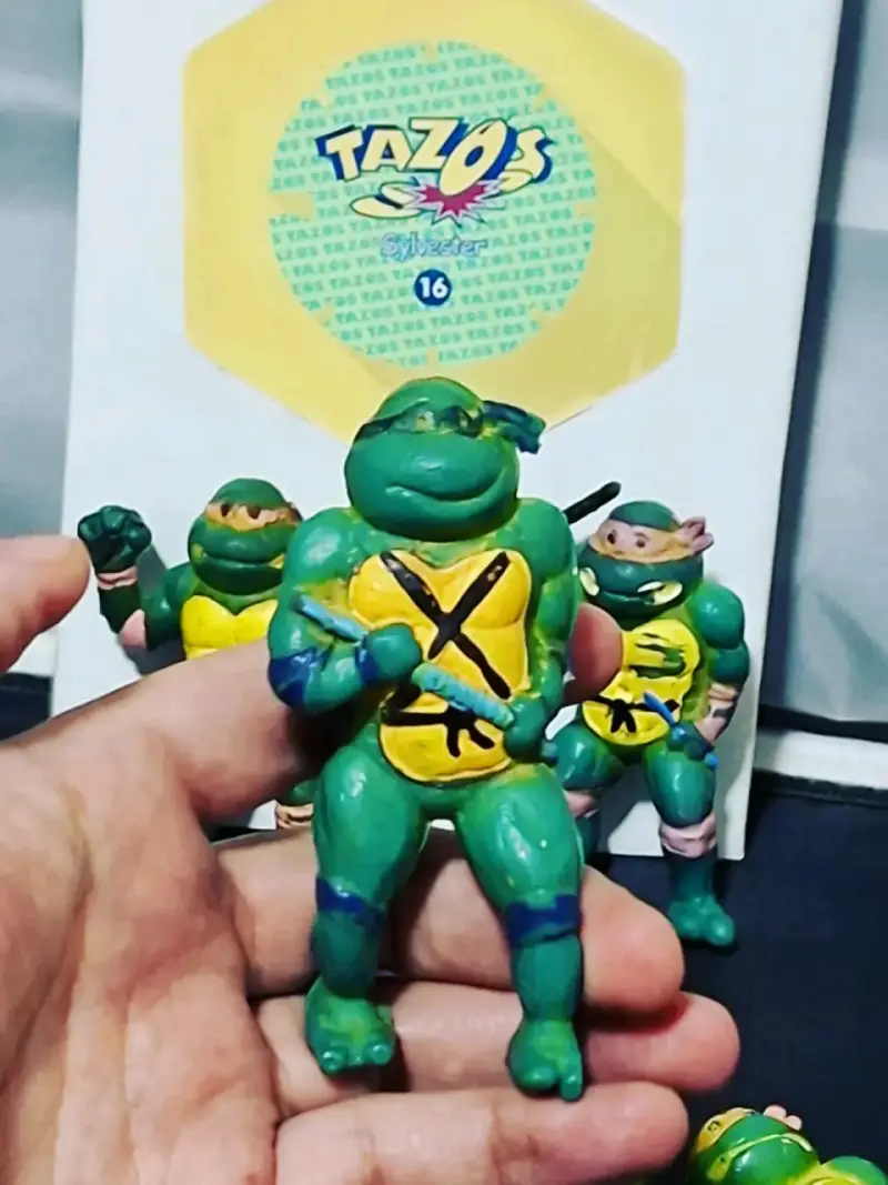 Figuras de acción Tortugas Ninja Pepsi año 91 - 2