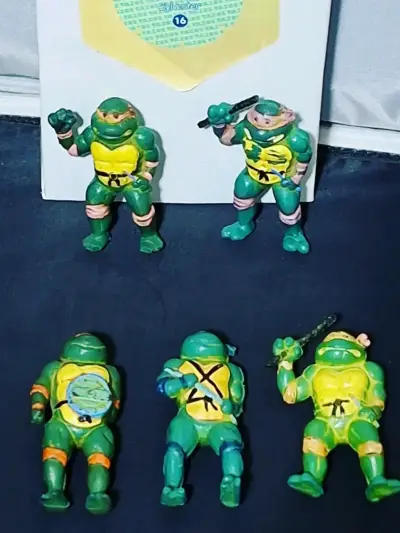 Figuras de acción Tortugas Ninja Pepsi año 91 - miniatura 4